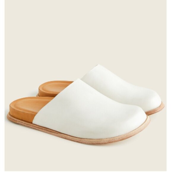 Wal & Pai Shoes - Wal & Pai - Ogdenclogs Slip-On Mules | Ivory | Size 35 (Size 5 U.S.)